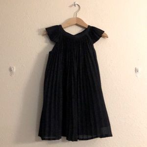 GAP chiffon navy shimmery dress, size 3T